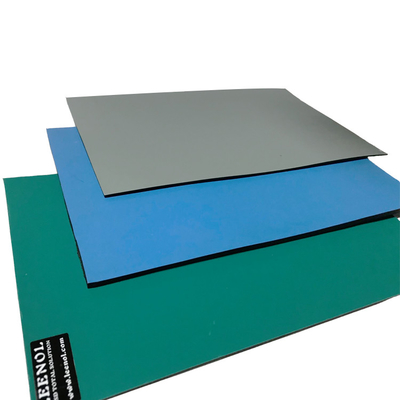 100 cm X 90 cm Zielona gumowa mata, mata stołowa ESD do montażu elektronicznego