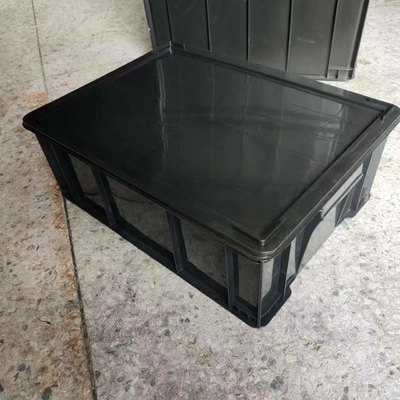 Antystatyczne plastikowe pudełko do przechowywania komponentów Opakowanie ESD Pojemnik z tektury falistej Taca Paleta Pudełko przewodzące