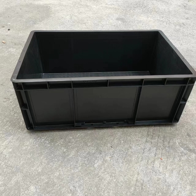 Pojemnik Esd Trwały antystatyczny czarny Esd Plastikowa elektroniczna torba Przewodzący pojemnik Caseesd Schowek z pokrywką