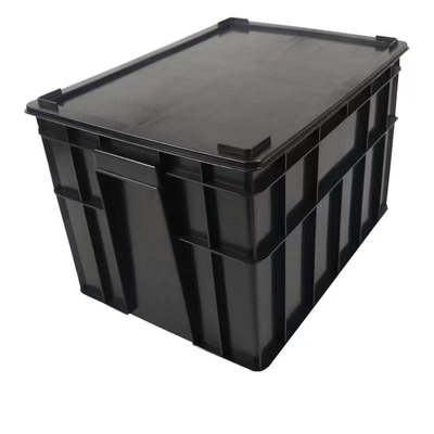 Małe plastikowe pudełka bezpieczne ESD 350 * 265 * 125 mm Antystatyczny pojemnik z błyszczącym laminowaniem