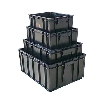 Małe plastikowe pudełka bezpieczne ESD 350 * 265 * 125 mm Antystatyczny pojemnik z błyszczącym laminowaniem