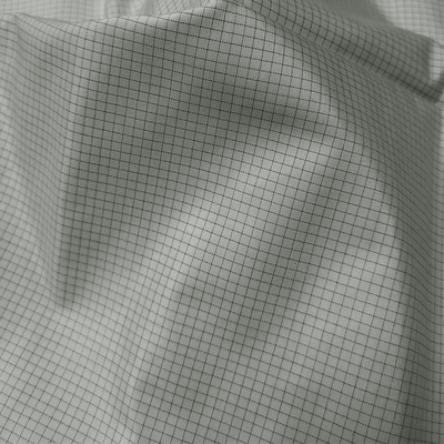 Twill 144cm Antystatyczne tkaniny ESD Poliestrowa tkanina rozpraszająca ładunki elektrostatyczne