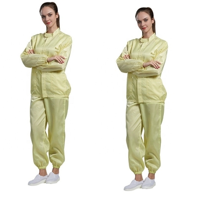Cleanroom ESD Anti Static Odzież 52 * 34 * 54 cm Smock Cotton Lab Coat