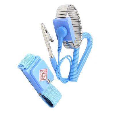 ESD Antystatyczny pasek na nadgarstek Opaska na nadgarstek 10mm Snap PU 2.5mm PU Cord