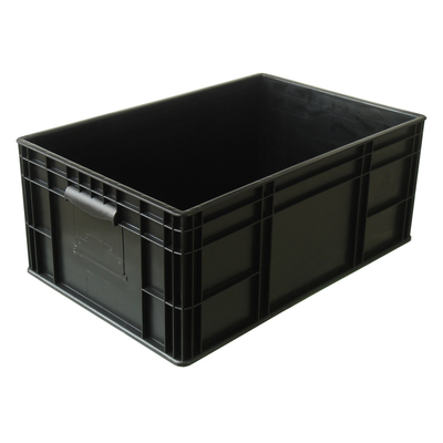 Elektroniczne bezpieczne plastikowe pudełka ESD SMT Rack Czarne pudełka do pakowania PCB