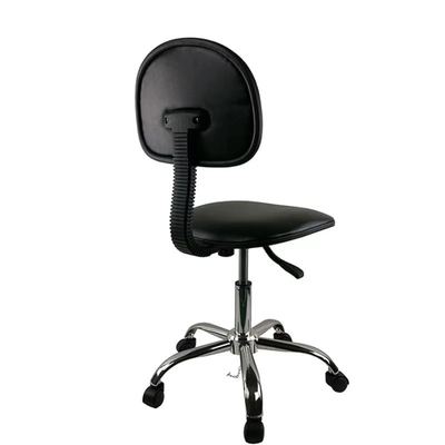 Krzesło biurowe antystatyczne ESD do pomieszczeń czystych do laboratorium przemysłowego 460-620mm