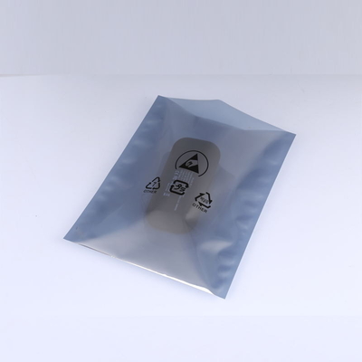 Pakiet antystatyczny ESD 0,075 mm Zamek błyskawiczny z otwartą górną aluminiową uszczelką tylną