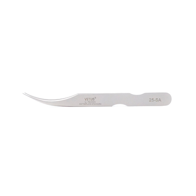 LashArt Straight Vetus Lash Pęseta Curved Fine Point Pair Przedłużanie rzęs