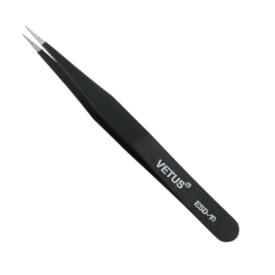 Metalowe pęsety Vetus Lash Tweezers SA Precyzyjne pincety Fine Point do pomieszczeń czystych