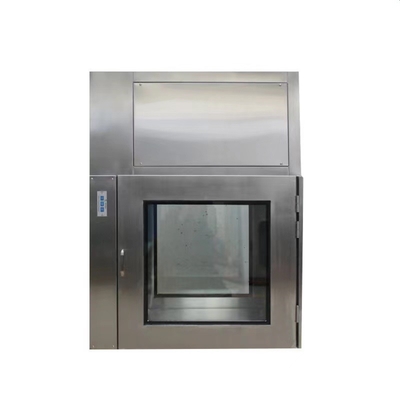 Cleanroom SUS304 SS Pass Box UV Light Static Pass Static Through Box
