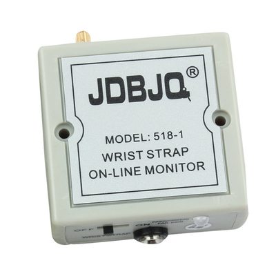 Laboratoryjny tester paska ESD Akumulator 9V Tester uziemienia Przewody 80(W)×40(H)×117(D)MM