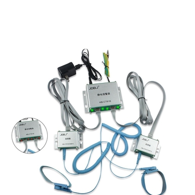 Miernik pola elektrostatycznego Tester paska ESD 6 V DC Antystatyczny tester opasek na nadgarstek