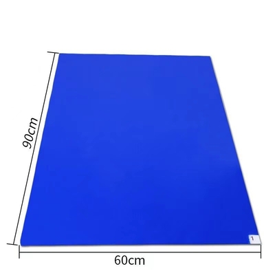 Mocno klejąca mata do pomieszczeń czystych Tacky Mat Arkusze polietylenowe bez pozostałości 24 &quot;* 45&quot;