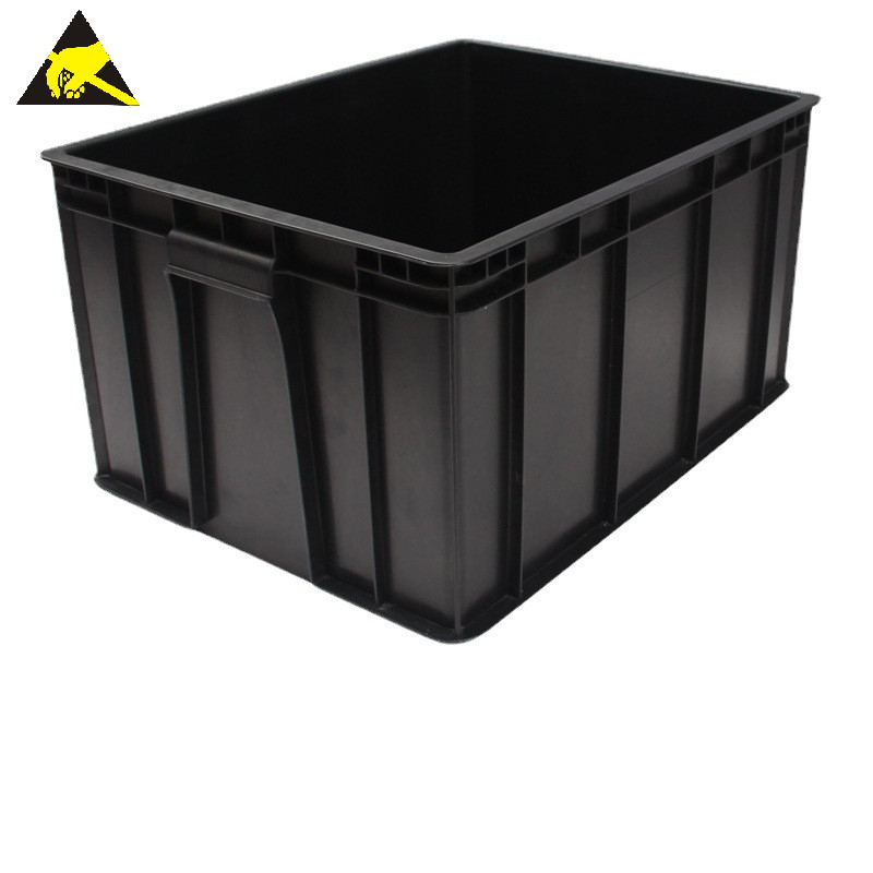 Przewodzący antystatyczny rozpraszacz Smt Smd Reel Plastikowy element opakowania Esd Box Antystatyczne pudełka do elektroniki
