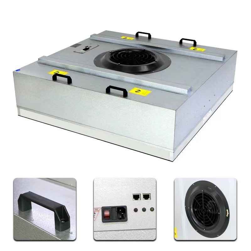220 240V 50 60Hz FFU Filtr wentylatora z filtrem laminarnym do pomieszczeń czystych