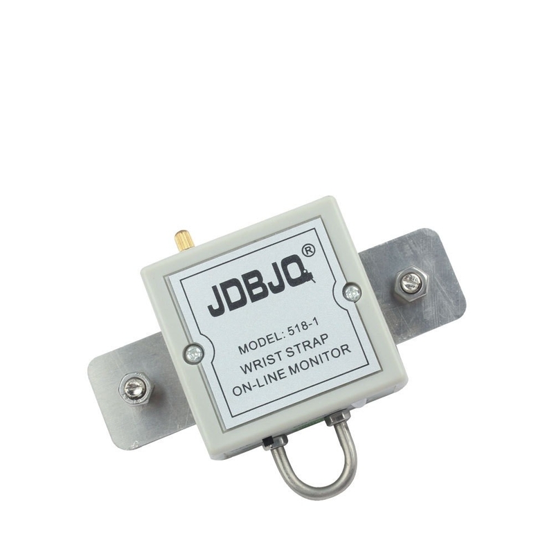Laboratoryjny tester paska ESD Akumulator 9V Tester uziemienia Przewody 80(W)×40(H)×117(D)MM