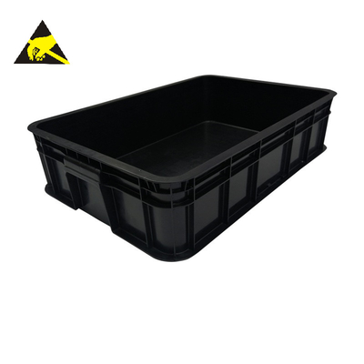Esd Antystatyczny schowek Pcb Esd Storage Box Stojaki Przewodzący plastikowy pojemnik Pojemniki Esd Case z pokrywką