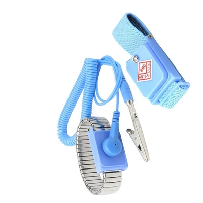 ESD Antystatyczny pasek na nadgarstek Opaska na nadgarstek 10mm Snap PU 2.5mm PU Cord